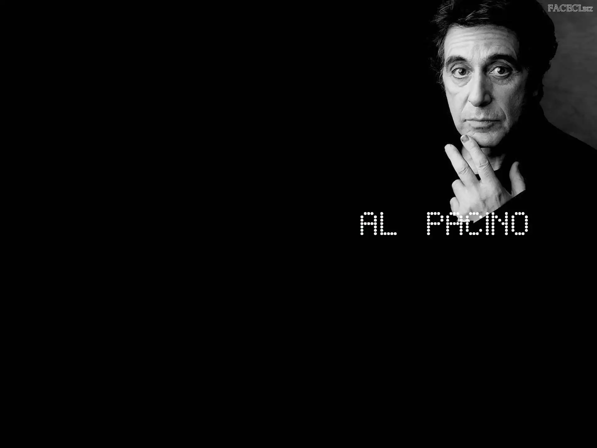 oczy, Al Pacino, duże